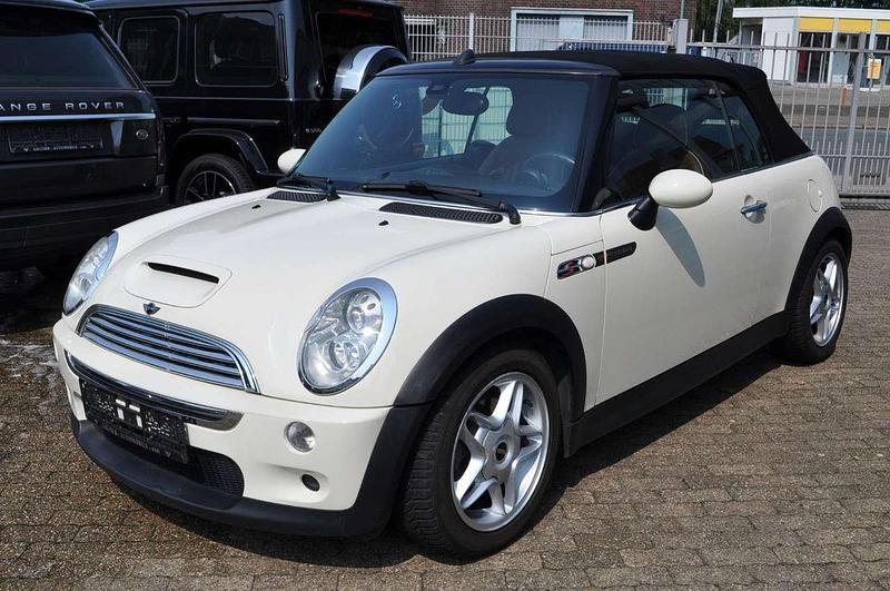 Pepper white Gebraucht 2008 Mini Cooper S Cabriolet Cabrio | 9.950 € (Fairer Preis) - Bild 1/4