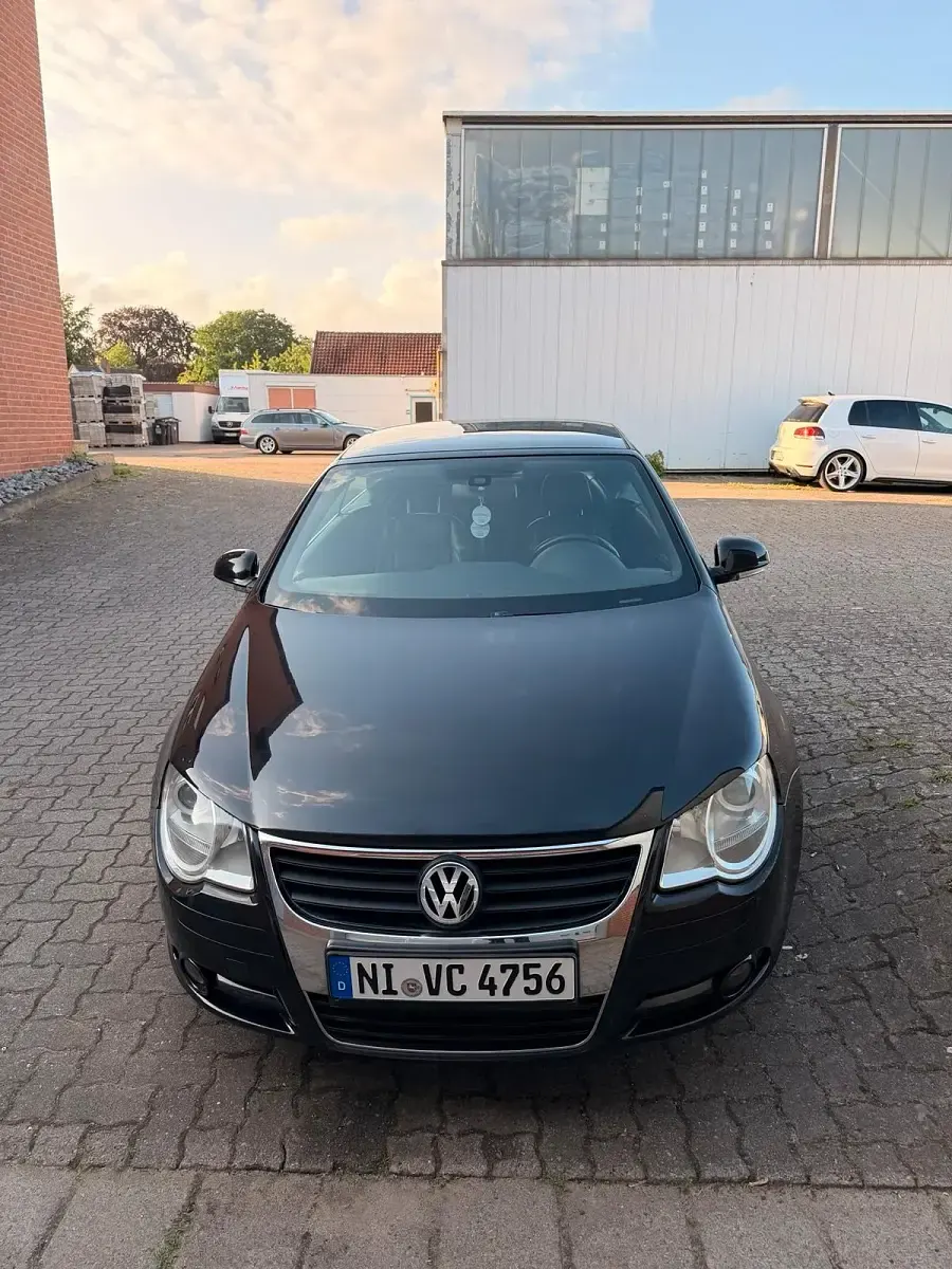 Gebraucht VW Eos 140 PS (102 kW) 2006 Schwarz Cabrio