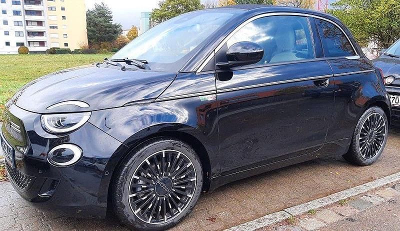 Gebraucht Fiat 500e 86 kW (118 PS) 2022 Schwarz Cabrio