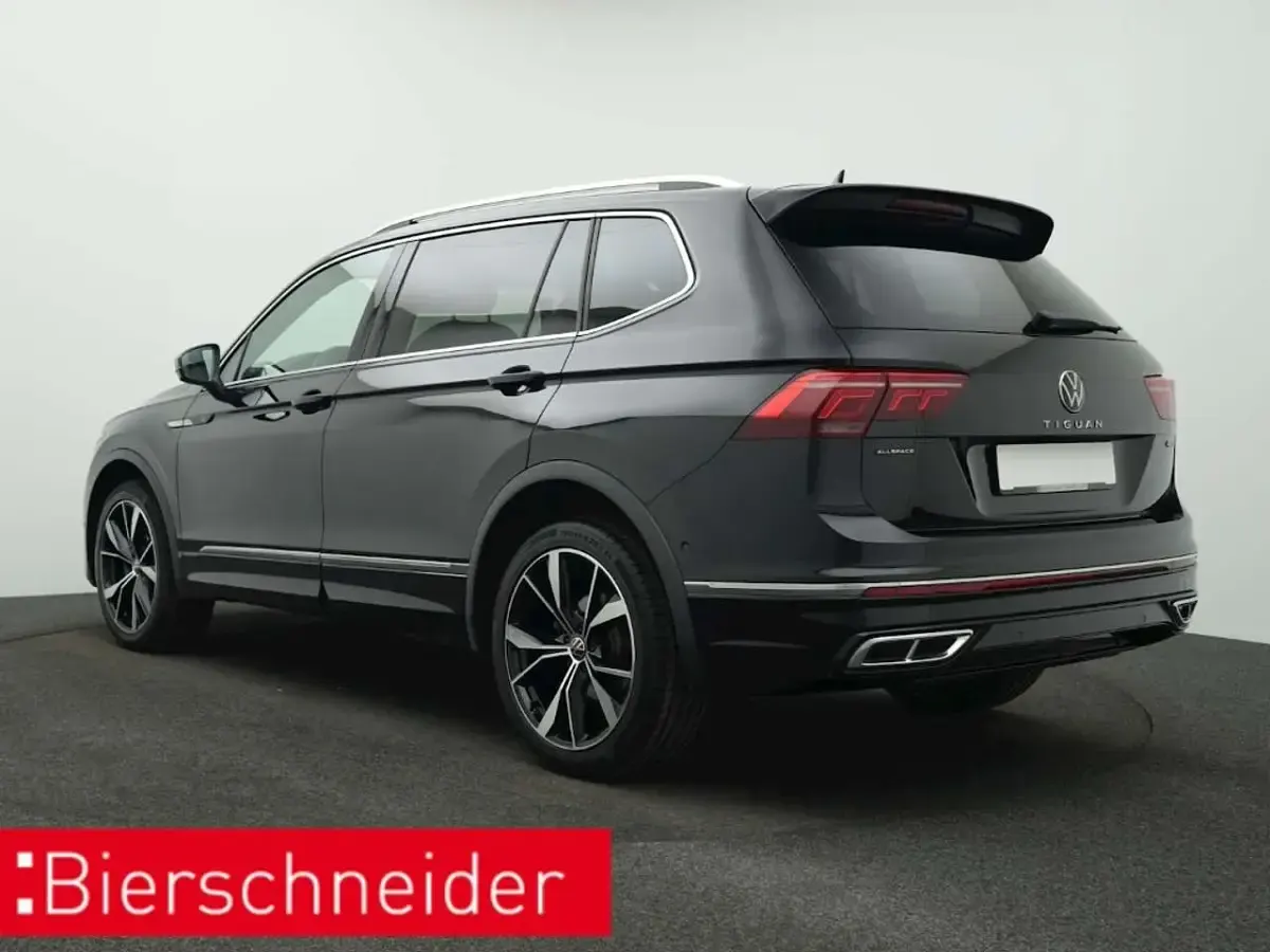 Gebraucht VW Tiguan Allspace R-line 193 PS (141 kW) 2024 Schwarz SUV