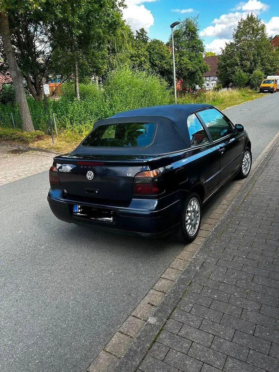 Gebraucht VW Golf Comfortline 75 PS (55 kW) 1999 Blau Cabrio