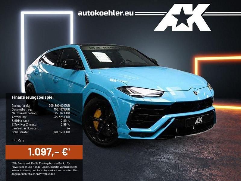 Schwarz Gebraucht 2021 Lamborghini Urus SUV | 209.890 € (Fairer Preis) - Bild 1/4