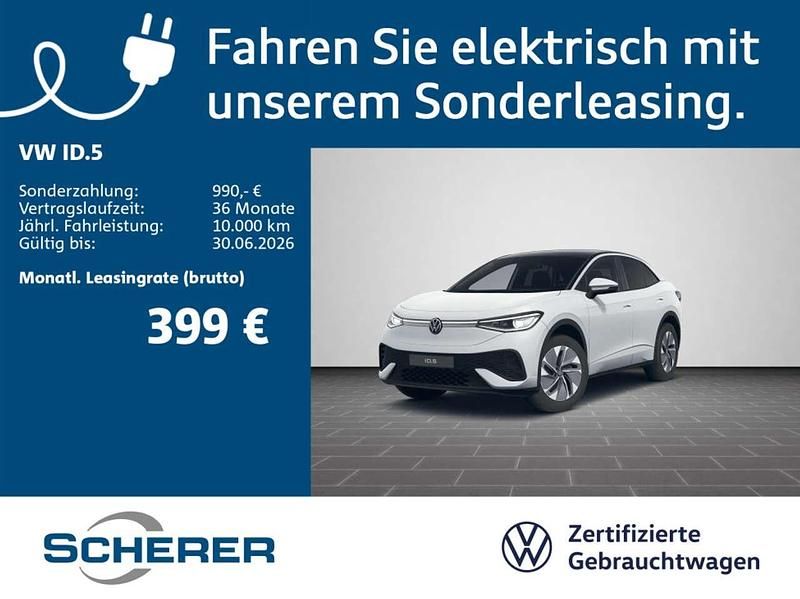 Gebraucht VW ID.5 Pro 125 kW (170 PS) 2025 Gletscherweiß metallic (metallic) SUV