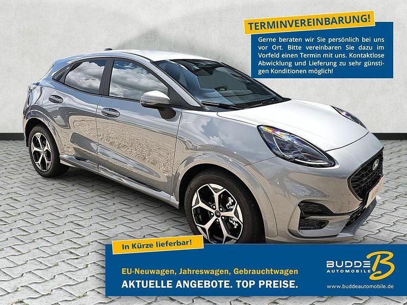 Solarsilver metallic Neu 2025 Ford Puma ST-Line SUV | 22.950 € (Superpreis) - Bild 1/4