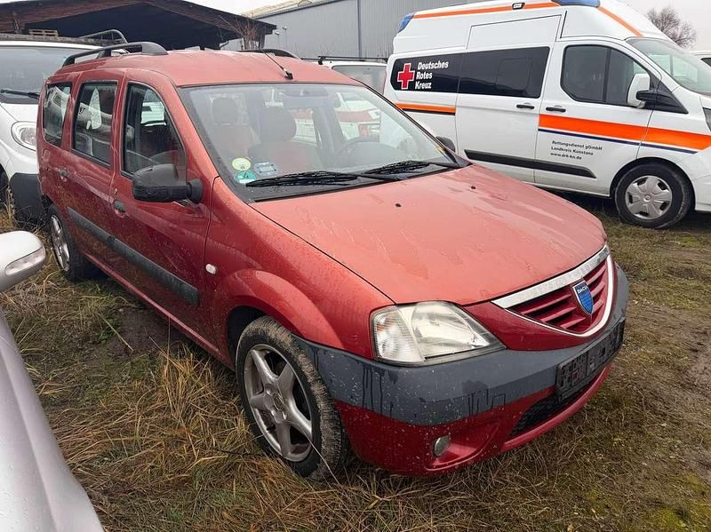Gebraucht Dacia Logan Basis 75 PS (55 kW) 2007 Orange Kombi