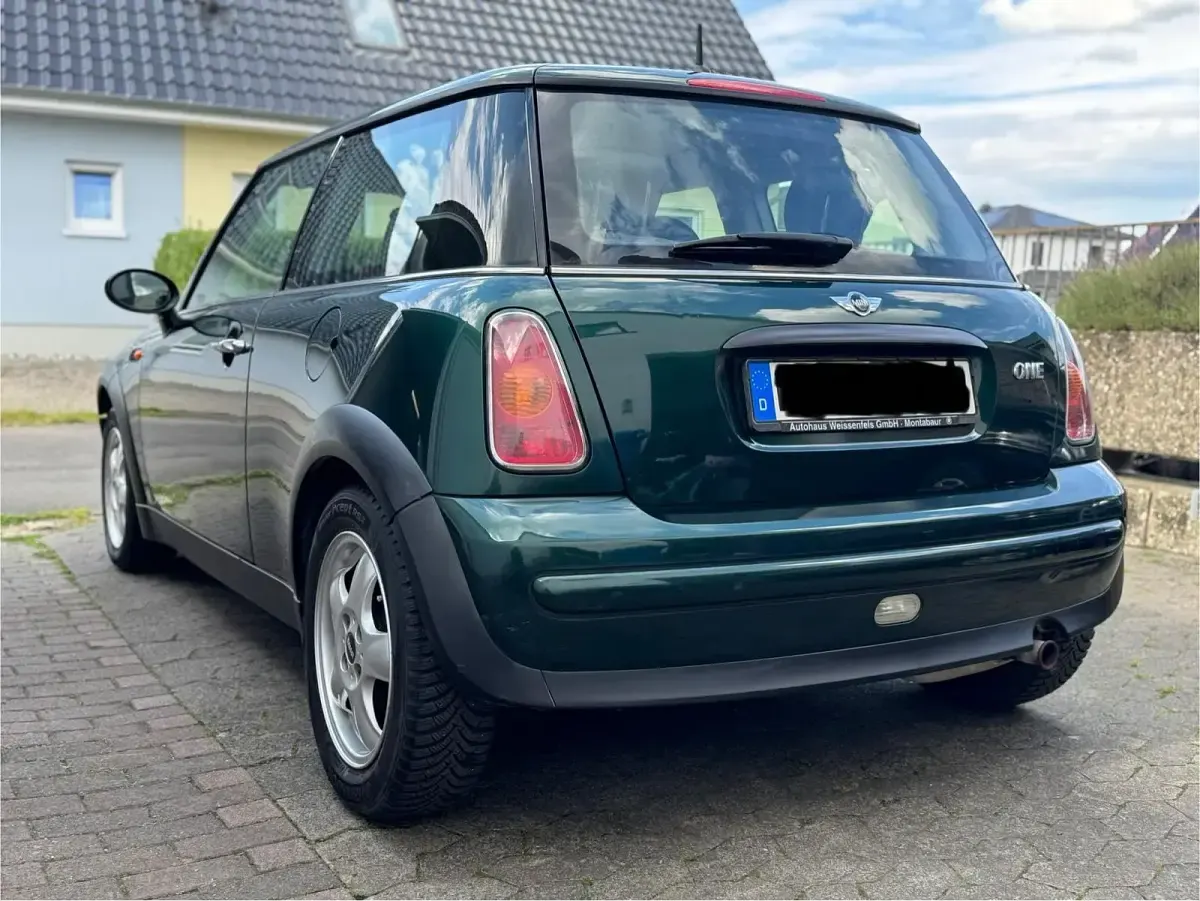 Gebraucht Mini ONE 90 PS (66 kW) 2002 Grün Kleinwagen