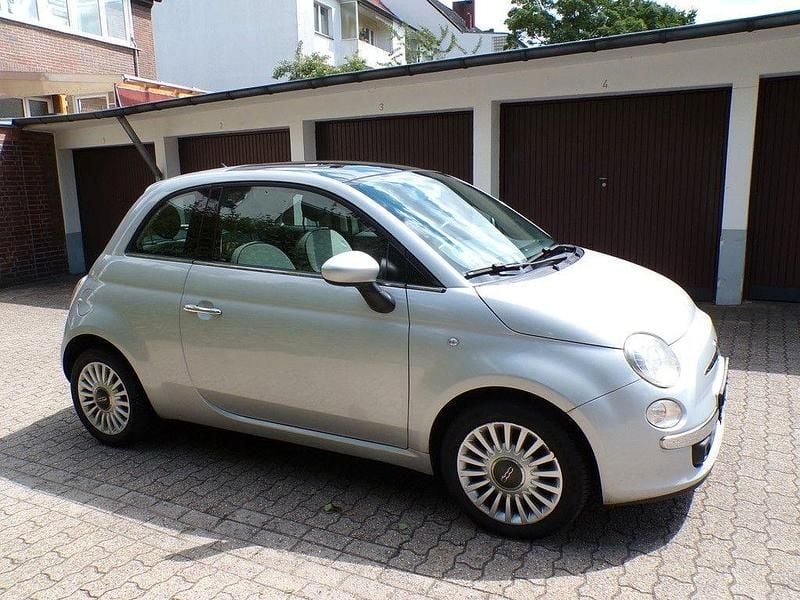 Gebraucht Fiat 500 Lounge 101 PS (74 kW) 2009 Silber Cabrio