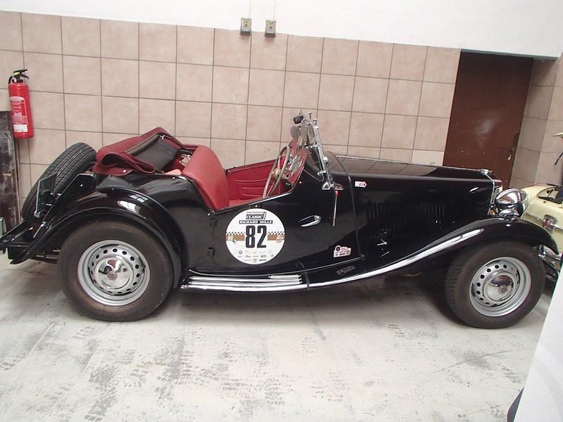 Gebraucht MG TD 54 PS (39 kW) 1951 Schwarz Cabrio