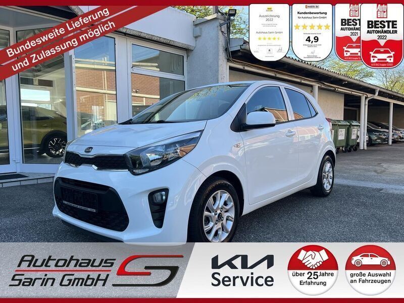 Weiß Gebraucht 2018 Kia Picanto 4 Kleinwagen | 9.999 € (Fairer Preis) - Bild 1/4
