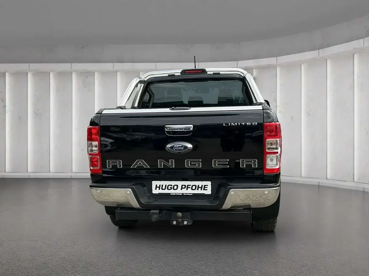 Gebraucht Ford Ranger Limited 212 PS (155 kW) 2022 Obsidian schwarz metallic Pickup