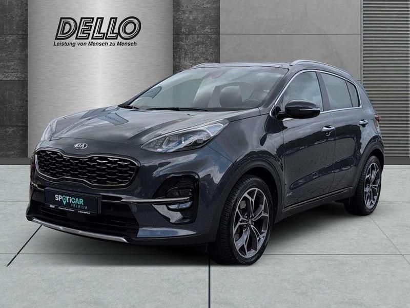 (h8g) pentametal met. Gebraucht 2019 Kia Sportage GT-Line SUV | 18.480 € (Guter Preis) - Bild 1/4