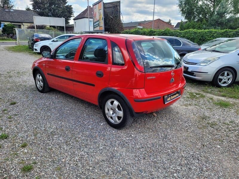 Gebraucht Opel Corsa Basis 60 PS (44 kW) 2006 Rot Kleinwagen