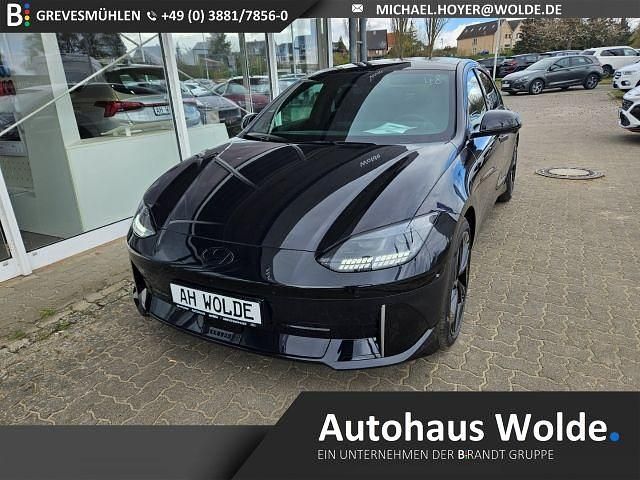 Biophillic blue pearl / mic Gebraucht 2023 Hyundai Ioniq 6 Edition Limousine | 41.990 € (Teuer) - Bild 1/4