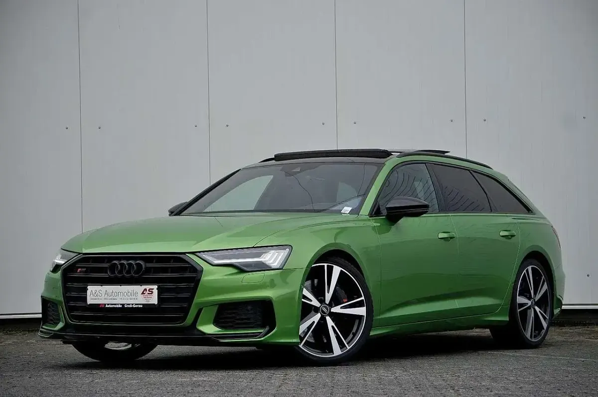 Usata Audi S6 Exclusive 344 CV (253 kW) 2022 Verde Station wagon