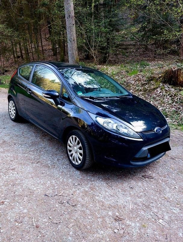 Gebraucht Ford Fiesta 97 PS (71 kW) 2010 Schwarz Kleinwagen