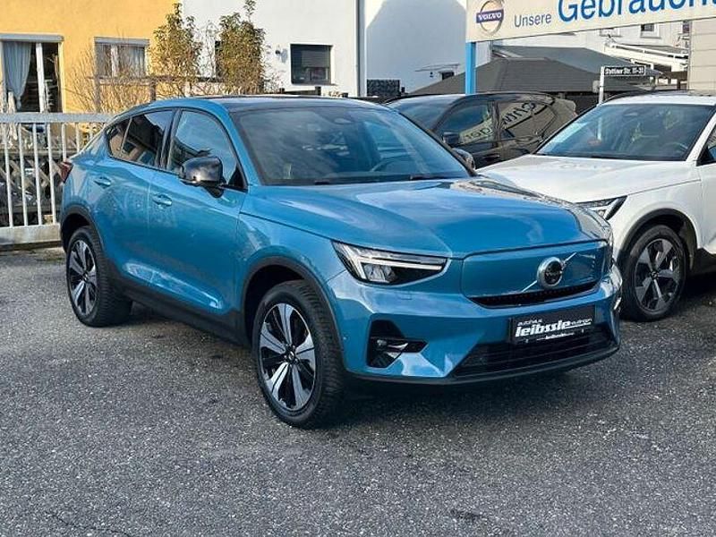 Fjord blue (metallic) Gebraucht 2022 Volvo C40 Ultimate SUV | 37.980 € (Fairer Preis) - Bild 1/4