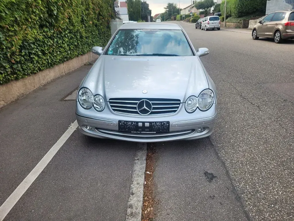 Gebraucht Mercedes CLK200 Elegance 163 PS (119 kW) 2002 Silber Coupé