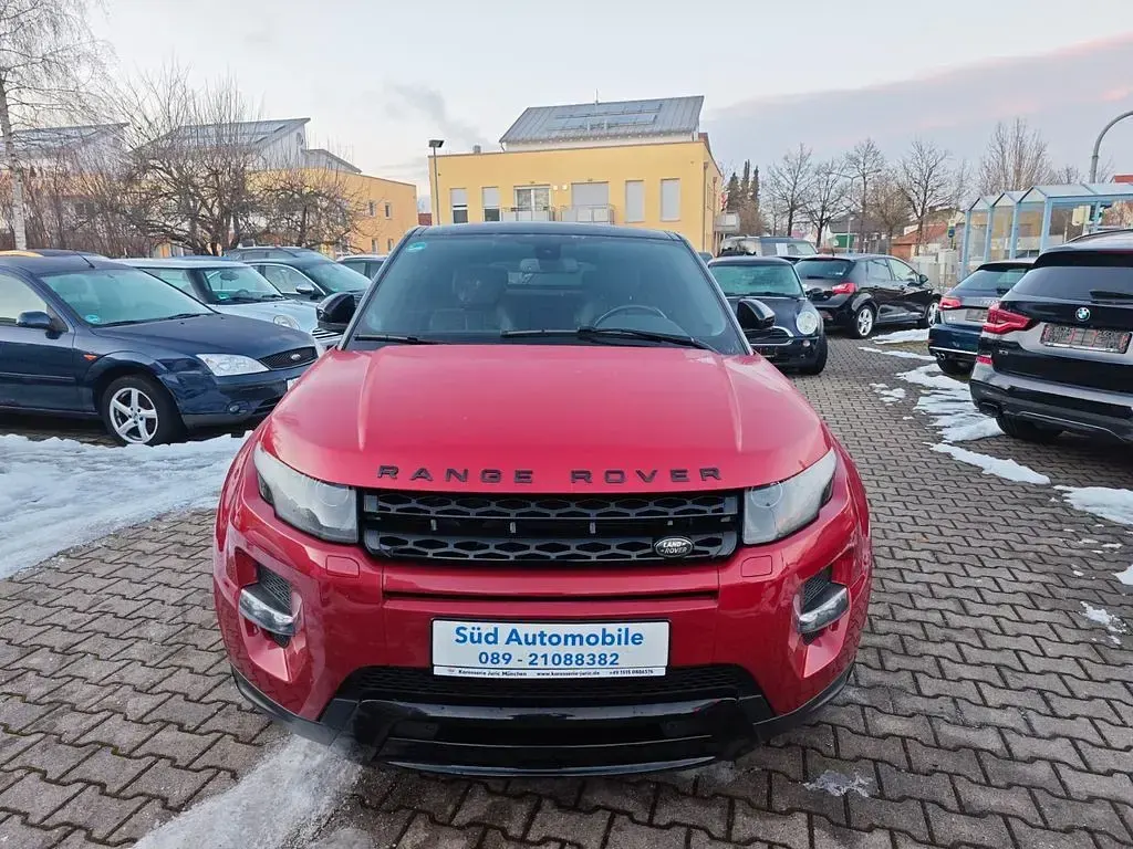 Gebraucht Land Rover Range Rover evoque Dynamic 241 PS (177 kW) 2014 Rot SUV