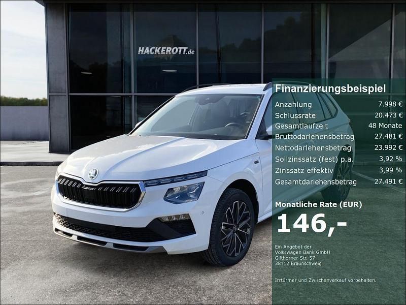 Weiss Neu 2025 Skoda Kamiq Tour SUV | 31.990 € (Teuer) - Bild 1/4