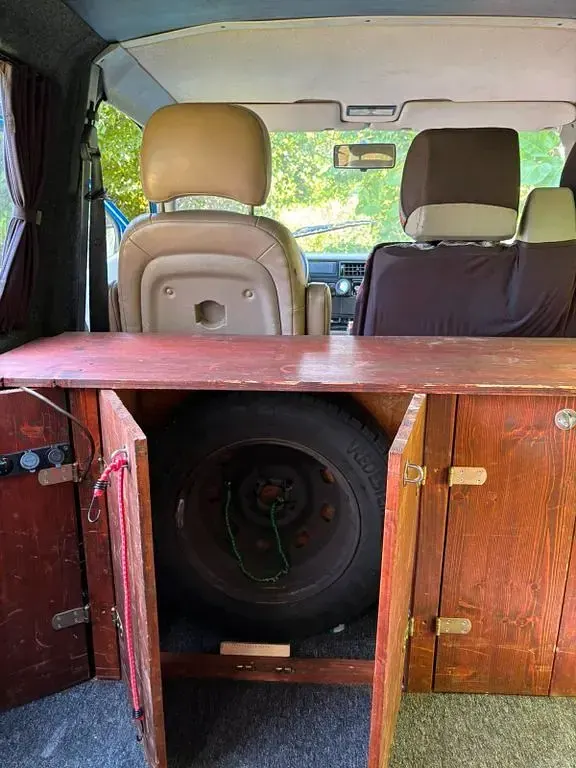 Gebraucht VW T4 84 PS (61 kW) 1995 Blau Van