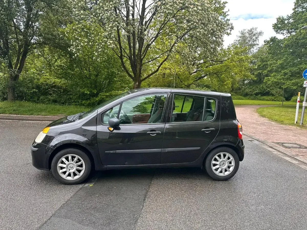 Gebraucht Renault Modus 75 PS (55 kW) 2005 Schwarz Van / Kleinbus