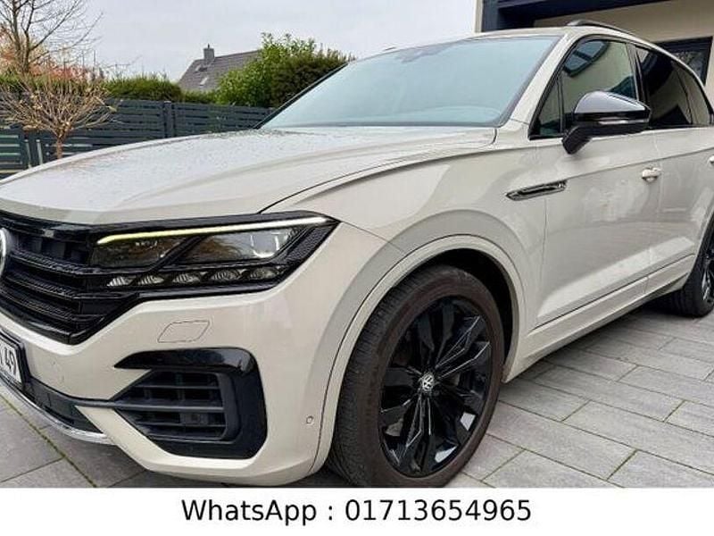 Beige Gebraucht 2020 VW Touareg R-line SUV | 37.990 € (Superpreis) - Bild 1/4
