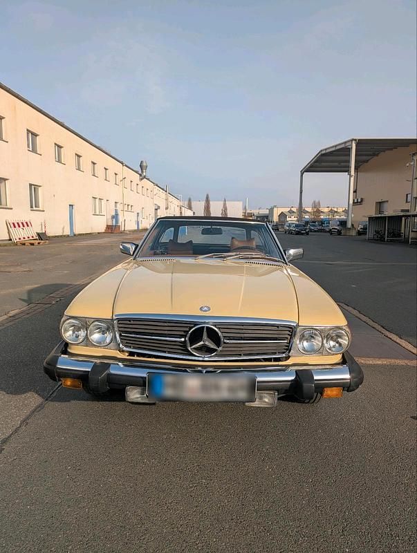 Gebraucht Mercedes SL450 224 PS (164 kW) 1977 Beige Cabrio