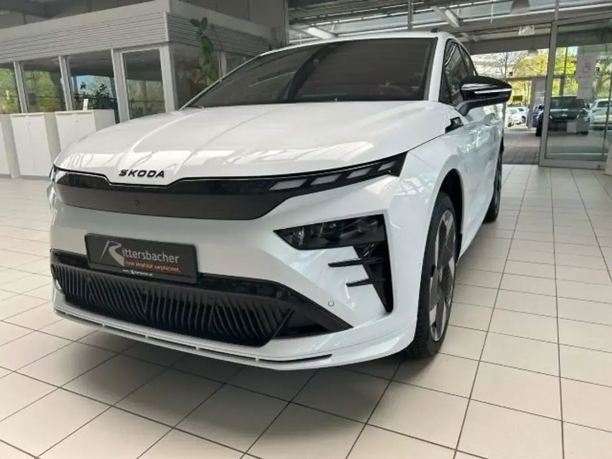 Neu Skoda Enyaq iV RS 250 kW (340 PS) 2026 Weiß SUV