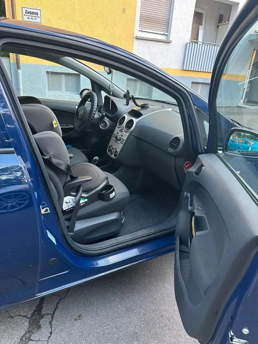 Gebraucht Opel Corsa 81 PS (59 kW) 2008 Blau Kleinwagen