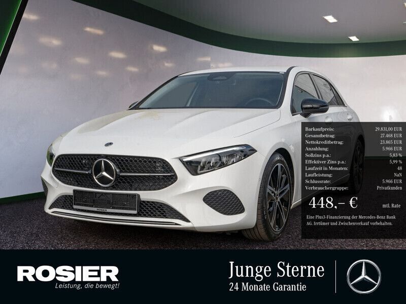 Weiss / polarweiß Neu 2024 Mercedes A180 Advanced Limousine | 29.831 € (Fairer Preis) - Bild 1/4