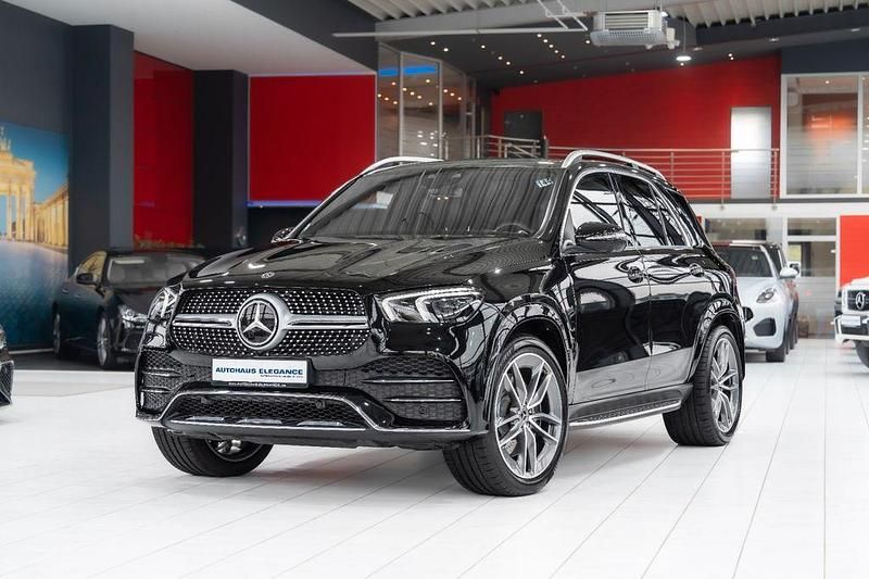 Schwarz Gebraucht 2020 Mercedes GLE450 AMG AMG line SUV | 58.980 € (Superpreis) - Bild 1/4