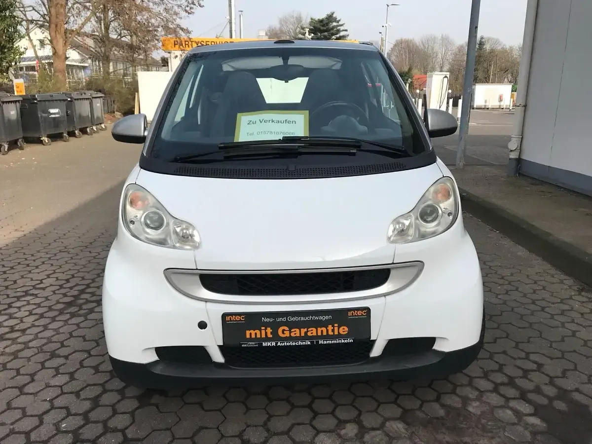 Occasion Smart ForTwo Cabrio Brabus 71 ch (52 kW) 2007 Blanc Cabriolet