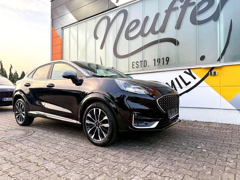 Schwarz Gebraucht 2020 Ford Puma ST-Line SUV | 19.799 € (Fairer Preis) - Bild 1/3