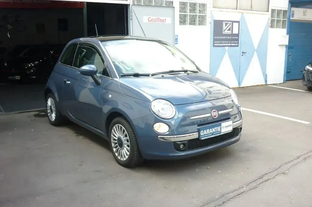 Gebraucht Fiat 500 Lounge 69 PS (50 kW) 2013 Blau