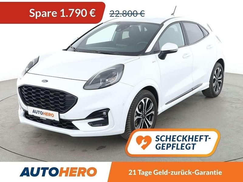 Frozen white Gebraucht 2022 Ford Puma ST-Line SUV | 21.010 € (Fairer Preis) - Bild 1/3