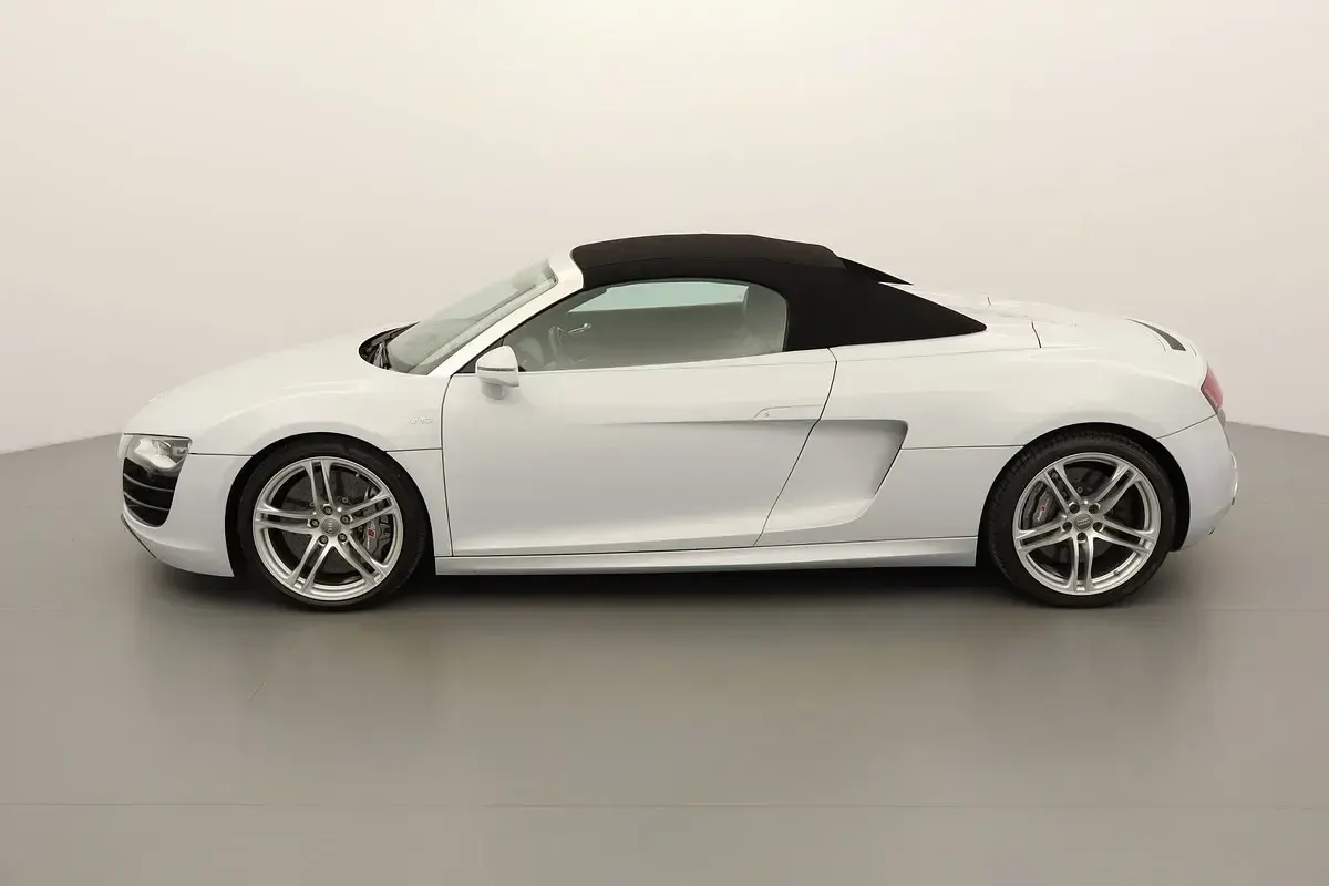 Gebraucht Audi R8 Spyder 532 PS (391 kW) 2012 (blanc glacier) Cabrio
