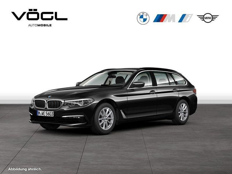 Schwarz Gebraucht 2019 BMW 520 Efficient Dynamics Kombi | 20.990 € (Guter Preis) - Bild 1/4