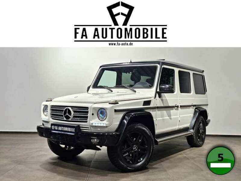 Designo mysticweiss Gebraucht 2015 Mercedes G350 Edition SUV | 52.940 € (Fairer Preis) - Bild 1/4
