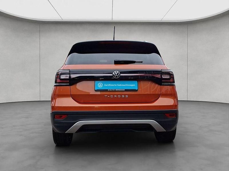 Gebraucht VW T-Cross Style 110 PS (80 kW) 2021 Orange SUV