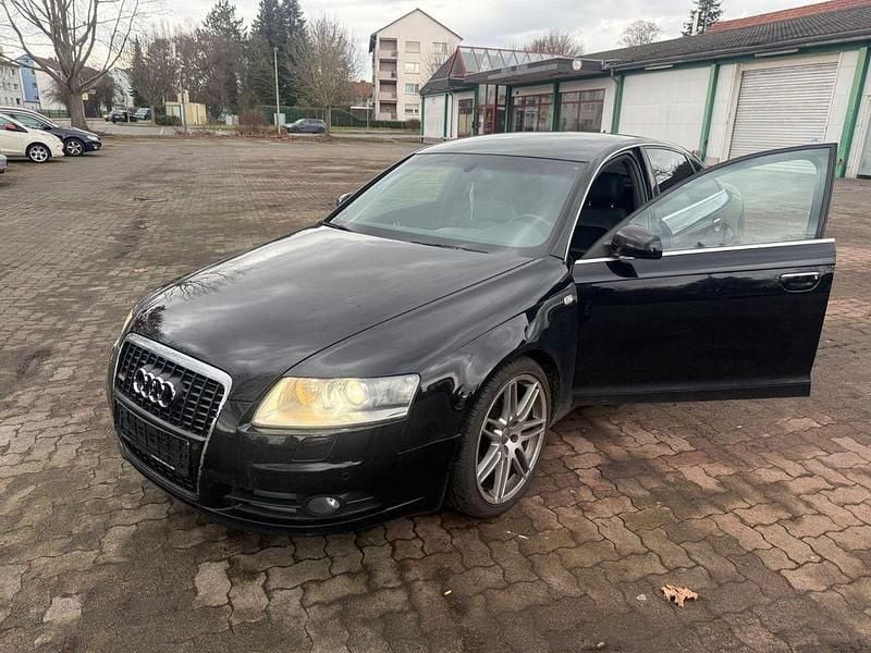 Schwarz Gebraucht 2008 Audi A6 Ambiente Limousine | 3.400 € (Superpreis) - Bild 1/4