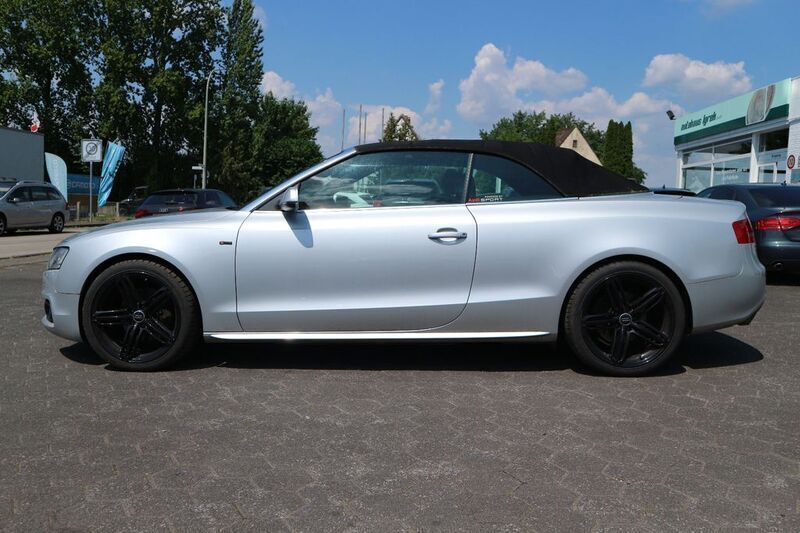 Gebraucht Audi A5 Cabriolet S-line plus 211 PS (155 kW) 2011 Silber Cabrio