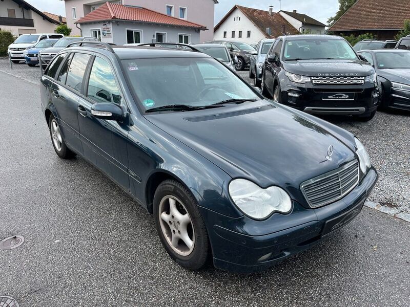 Schwarz Gebraucht 2003 Mercedes C180 Kombi | 990 € (Superpreis) - Bild 1/4