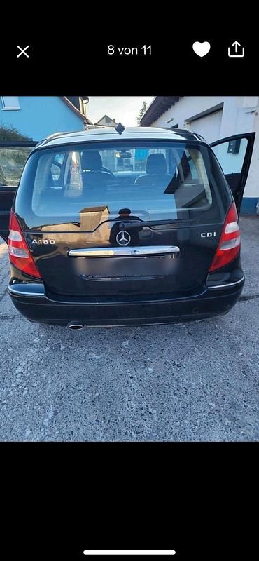 Gebraucht Mercedes A180 125 PS (91 kW) 2005 Schwarz Kleinwagen