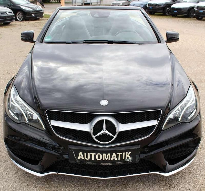 Gebraucht Mercedes E250 AMG 211 PS (155 kW) 2016 Obsidianschwarz  metalliclack Cabrio