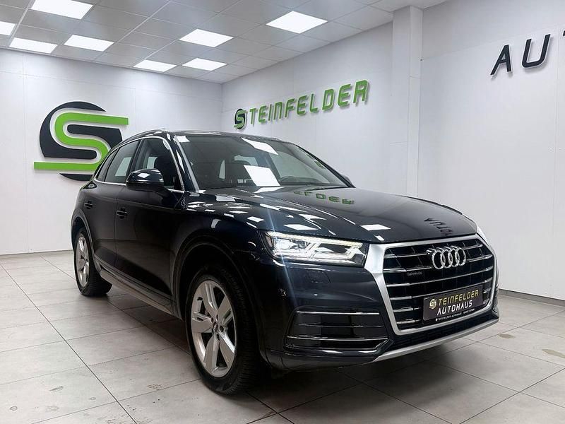 Blau Gebraucht 2018 Audi Q5 Design SUV | 29.990 € (Fairer Preis) - Bild 1/4