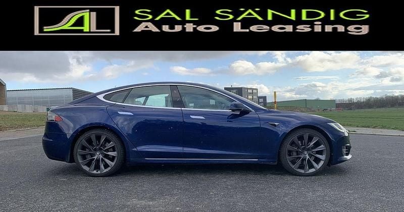 Gebraucht Tesla Model S 386 kW (525 PS) 2018 Blau Kleinwagen