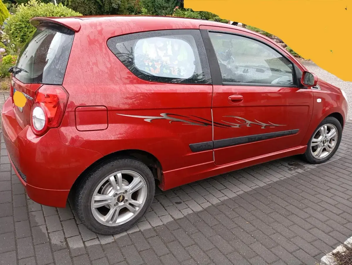 Gebraucht Chevrolet Aveo 74 PS (54 kW) 2010 Rot Kleinwagen