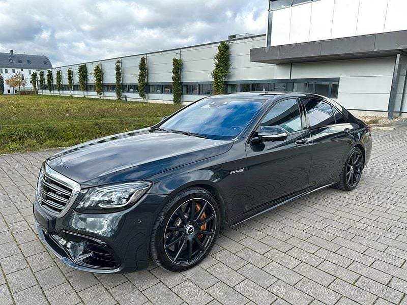 Magnetitschwarz Gebraucht 2017 Mercedes S63 AMG AMG Limousine | 75.900 € (Guter Preis) - Bild 1/4
