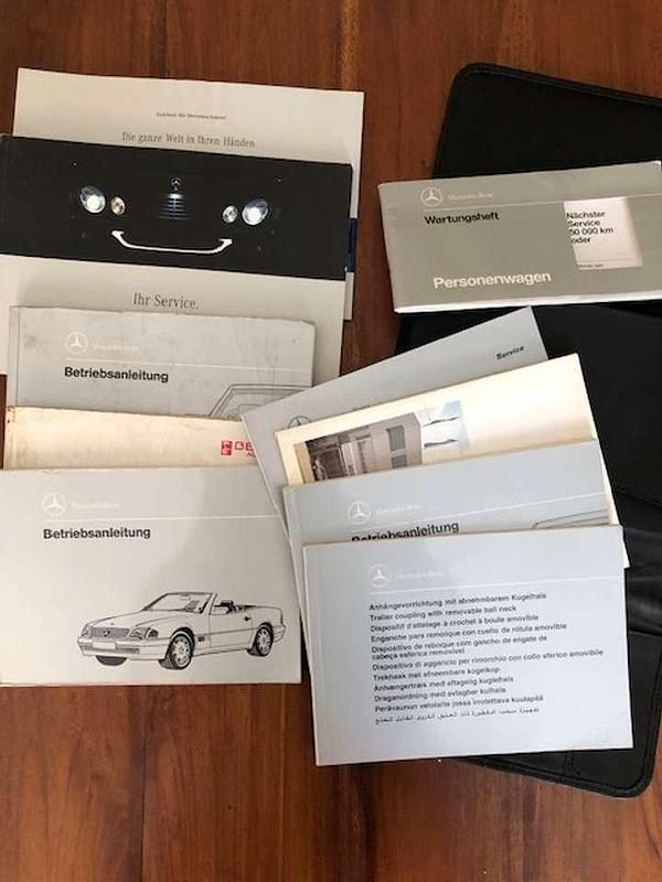 Schwarz Gebraucht 1993 Mercedes SL600 Cabrio | 65.000 € - Bild 1/4