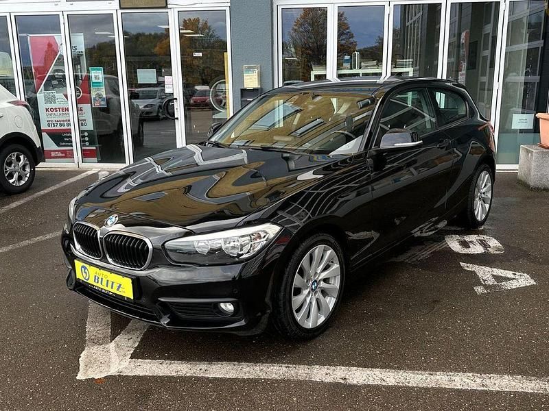 Gebraucht BMW 116 Advantage 109 PS (80 kW) 2015 Schwarz Kleinwagen
